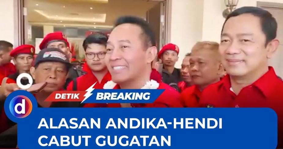 Andika-Hendi Cabut Gugatan